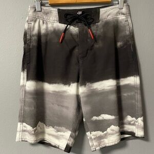 American Eagle mens tie dye swimming trunks. Size X-Small